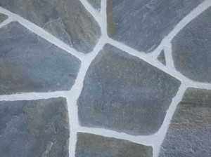 Polygonal Slate Blue