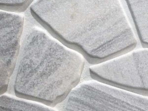 Polygonal Antique White Sky